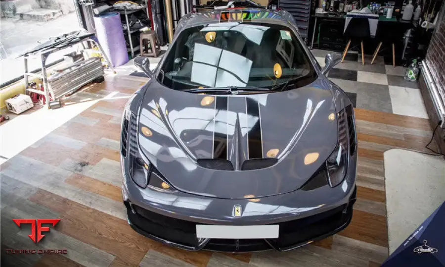 FERRARI 458 COUPE & SPYDER SPECIALE STYLE FRONT BUMPER BSD