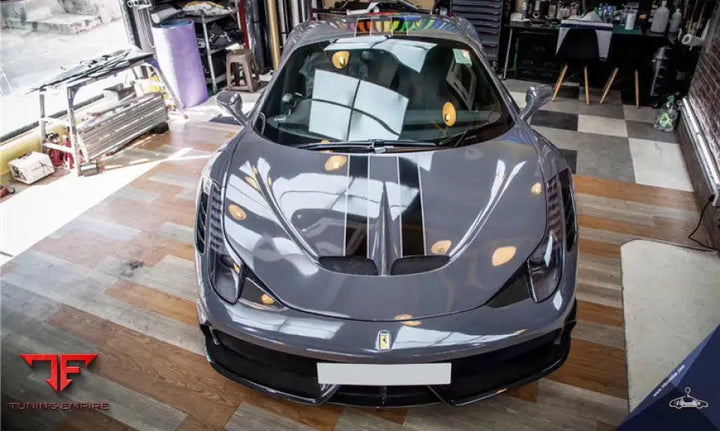 FERRARI 458 COUPE & SPYDER SPECIALE STYLE FRONT BUMPER BSD