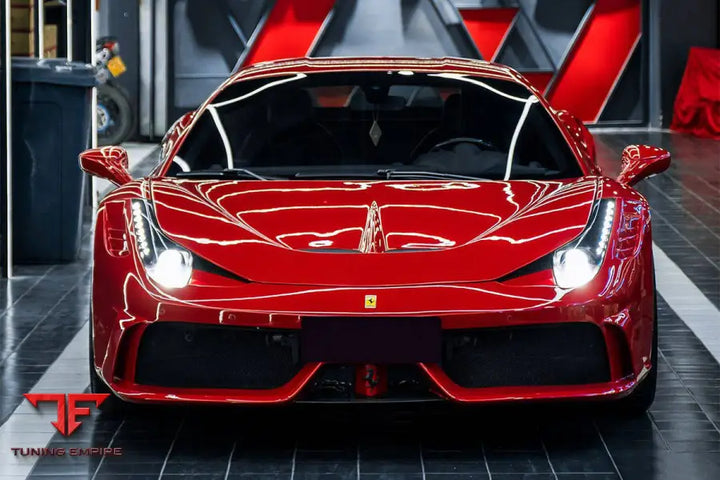 FERRARI 458 COUPE SPYDER SPECIALE STYLE FRONT BUMPER BSD