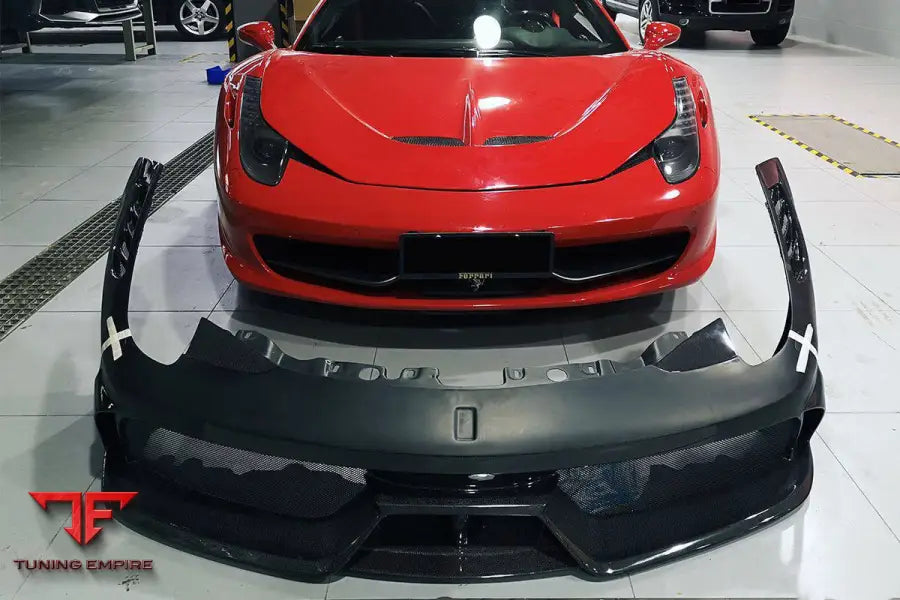 FERRARI 458 COUPE SPYDER SPECIALE STYLE FRONT BUMPER BSD