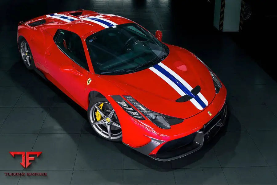 FERRARI 458 COUPE SPYDER SPECIALE STYLE FRONT BUMPER BSD