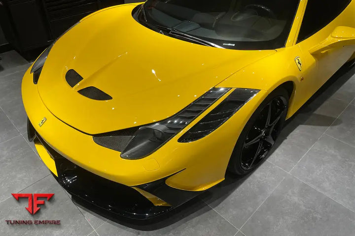 FERRARI 458 COUPE & SPYDER SPECIALE STYLE FRONT BUMPER BSD
