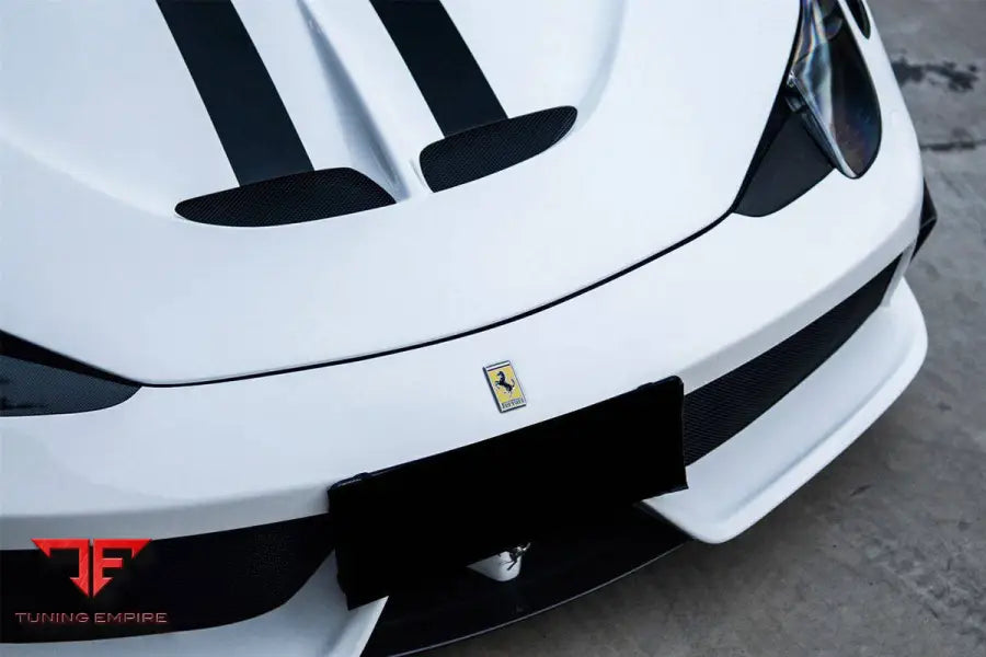 FERRARI 458 COUPE SPYDER SPECIALE STYLE FRONT BUMPER BSD