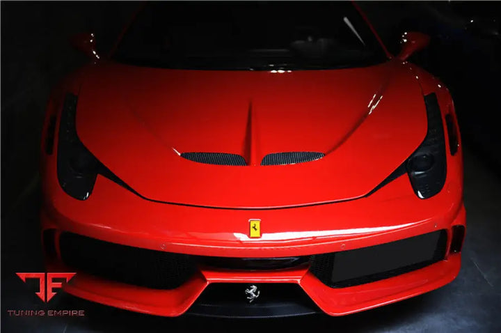 FERRARI 458 COUPE & SPYDER SPECIALE STYLE FRONT BUMPER BSD