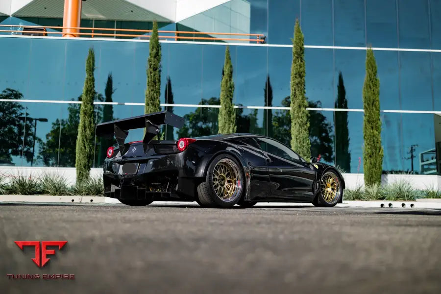 FERRARI 458 FORGED WHEELS AND EXHAUST SYSTEM
