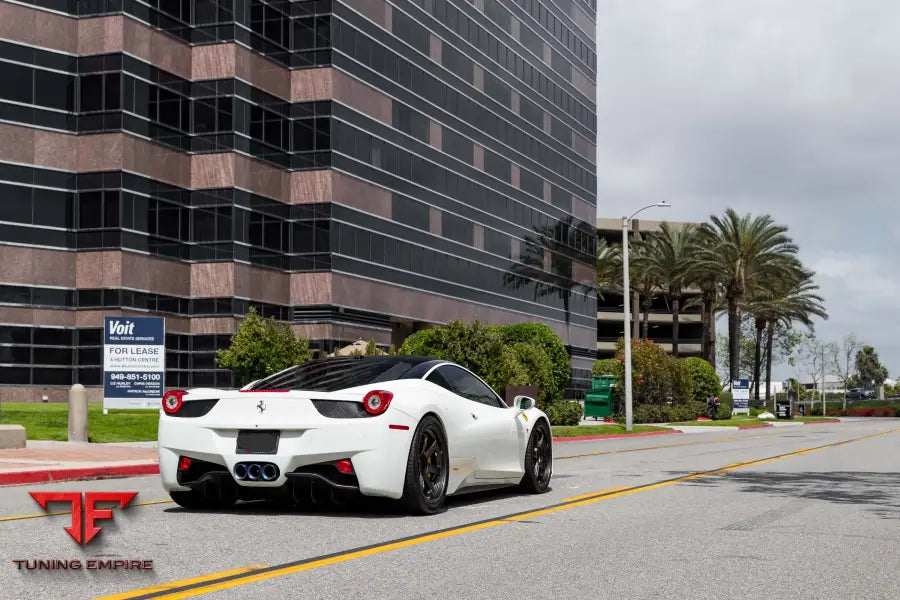 FERRARI 458 FORGED WHEELS AND EXHAUST SYSTEM