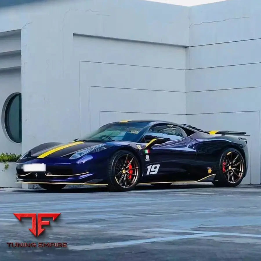 FERRARI 458 ITALIA CARBON FIBER PARTS