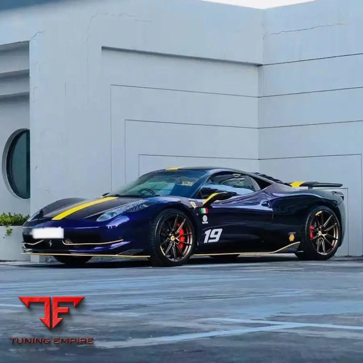 FERRARI 458 ITALIA CARBON FIBER PARTS