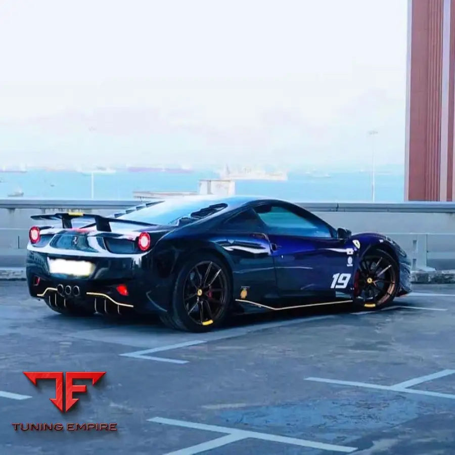 FERRARI 458 ITALIA CARBON FIBER PARTS