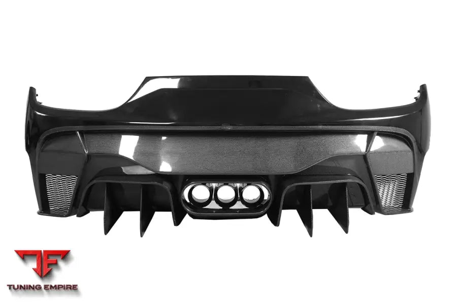 FERRARI 458 ITALY SPIDER VRS STYLE REAR BUMPER WTIPS BSD