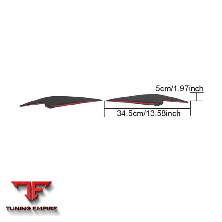 FERRARI 458 SPECIALE COUPE CARBON FIBER FRONT BUMPER VENTS 2014-2015Y