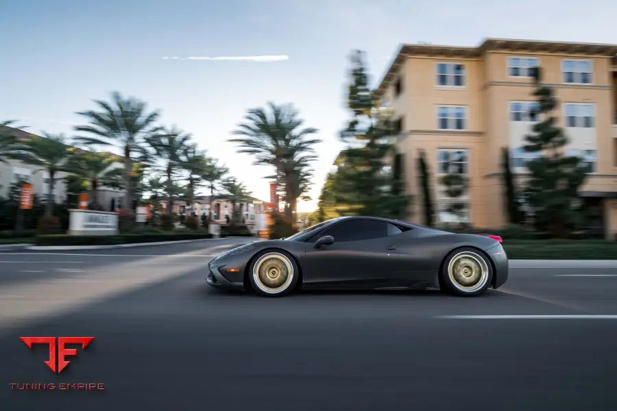 FERRARI 458 SPECIALE FORGED WHEELS AND EXHAUST SYSTEM