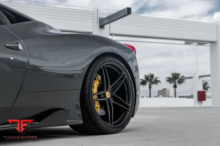 FERRARI 458 SPECIALE FORGED WHEELS AND EXHAUST SYSTEM