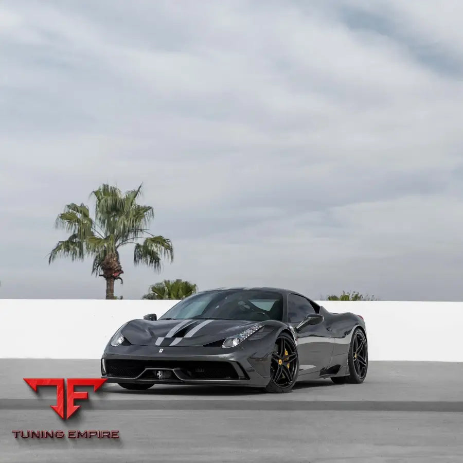 FERRARI 458 SPECIALE FORGED WHEELS AND EXHAUST SYSTEM