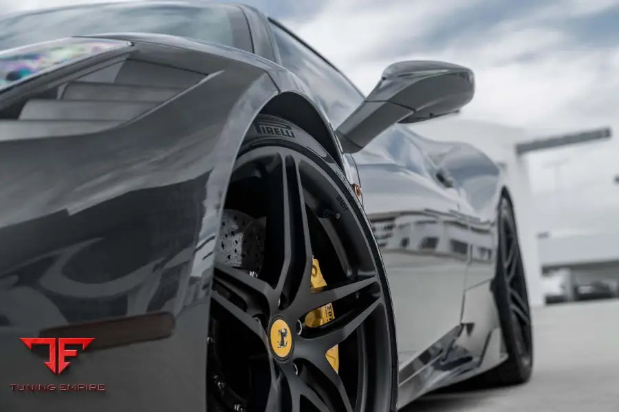 FERRARI 458 SPECIALE FORGED WHEELS AND EXHAUST SYSTEM