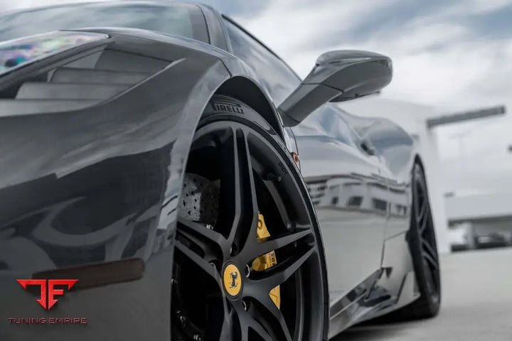 FERRARI 458 SPECIALE FORGED WHEELS AND EXHAUST SYSTEM