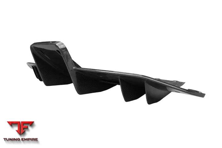 FERRARI 458 SPECIALE STYLE CARBON FIBER REAR LIP DIFFUSER BSD