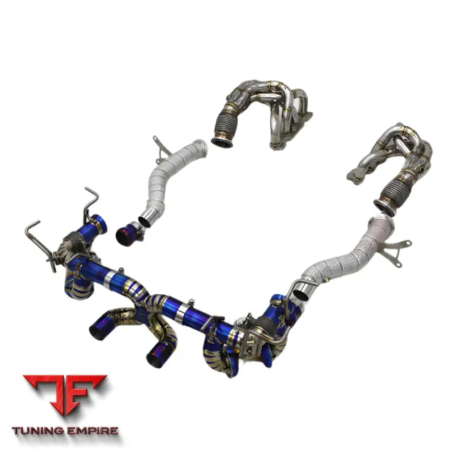 FERRARI 458 V8 4.5 FULL TITANIUM EXHAUST SYSTEM 2013-2016