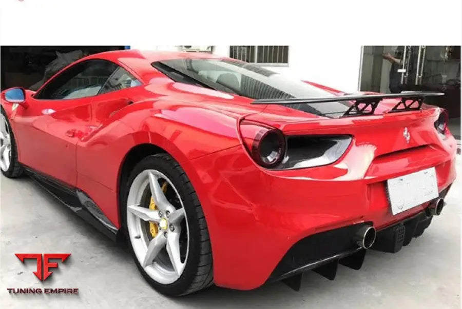 FERRARI 488 CARBON FIBER AERODYNAMIC KIT 2015-2019Y