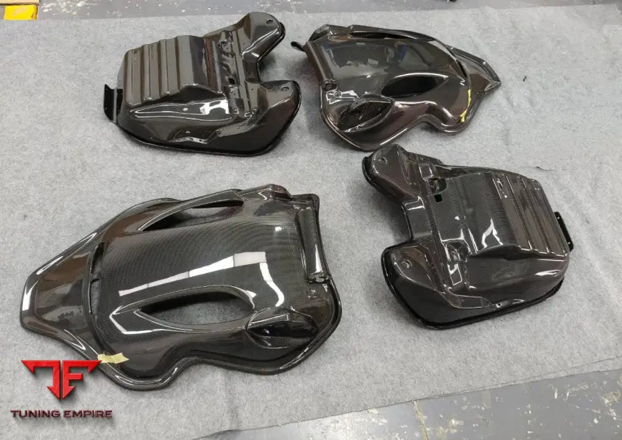 FERRARI 488 CARBON FIBER INTERIOR AND ENGINE BAY PARTS