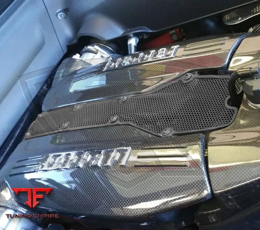 FERRARI 488 CARBON FIBER INTERIOR AND ENGINE BAY PARTS