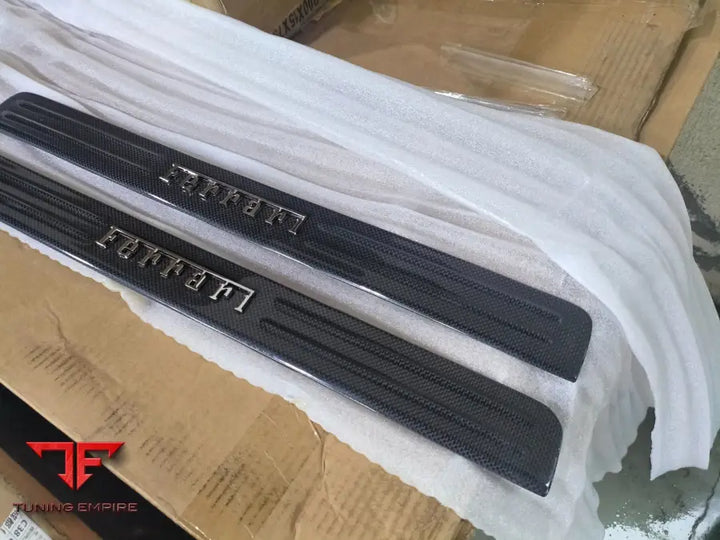 FERRARI 488 CARBON FIBER INTERIOR AND ENGINE BAY PARTS