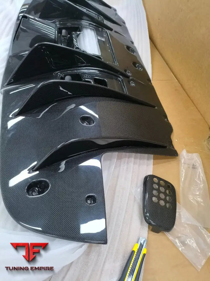 FERRARI 488 CARBON FIBER INTERIOR AND ENGINE BAY PARTS