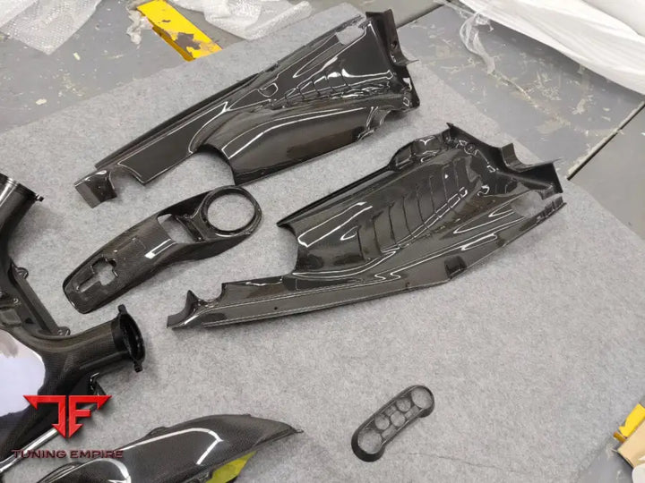 FERRARI 488 CARBON FIBER INTERIOR AND ENGINE BAY PARTS