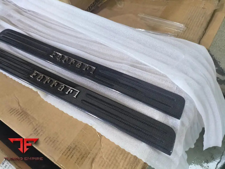 FERRARI 488 CARBON FIBER INTERIOR AND ENGINE BAY PARTS