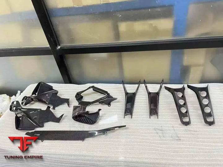 FERRARI 488 CARBON FIBER INTERIOR AND ENGINE BAY PARTS