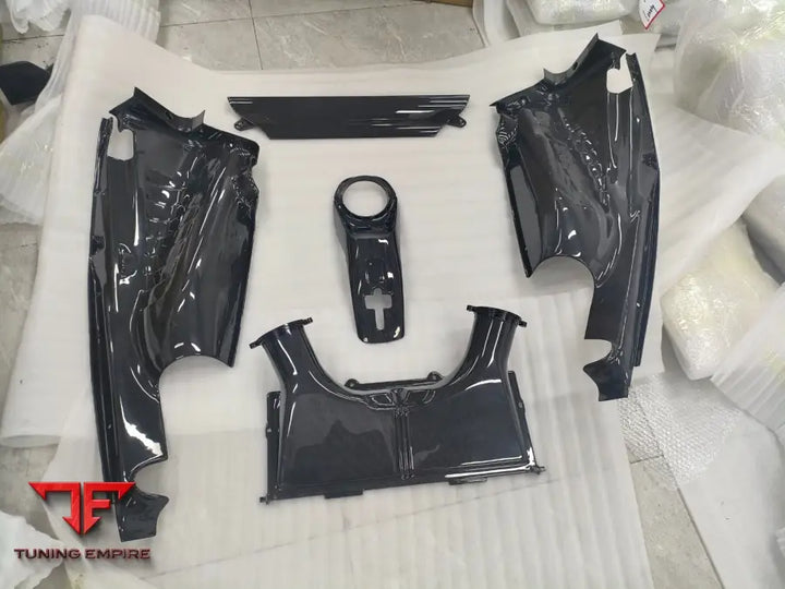 FERRARI 488 CARBON FIBER INTERIOR AND ENGINE BAY PARTS