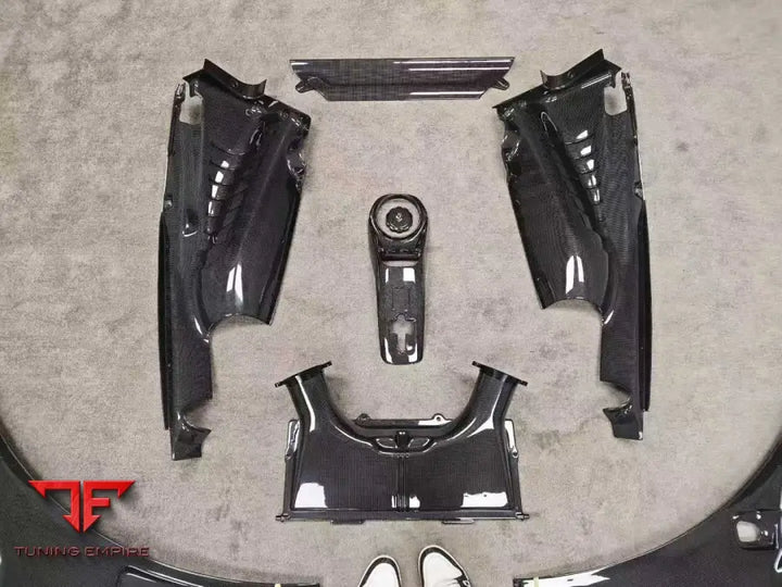 FERRARI 488 CARBON FIBER INTERIOR AND ENGINE BAY PARTS