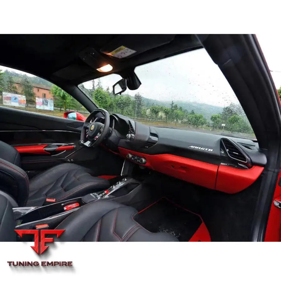 FERRARI 488 CARBON FIBER INTERIOR KITS