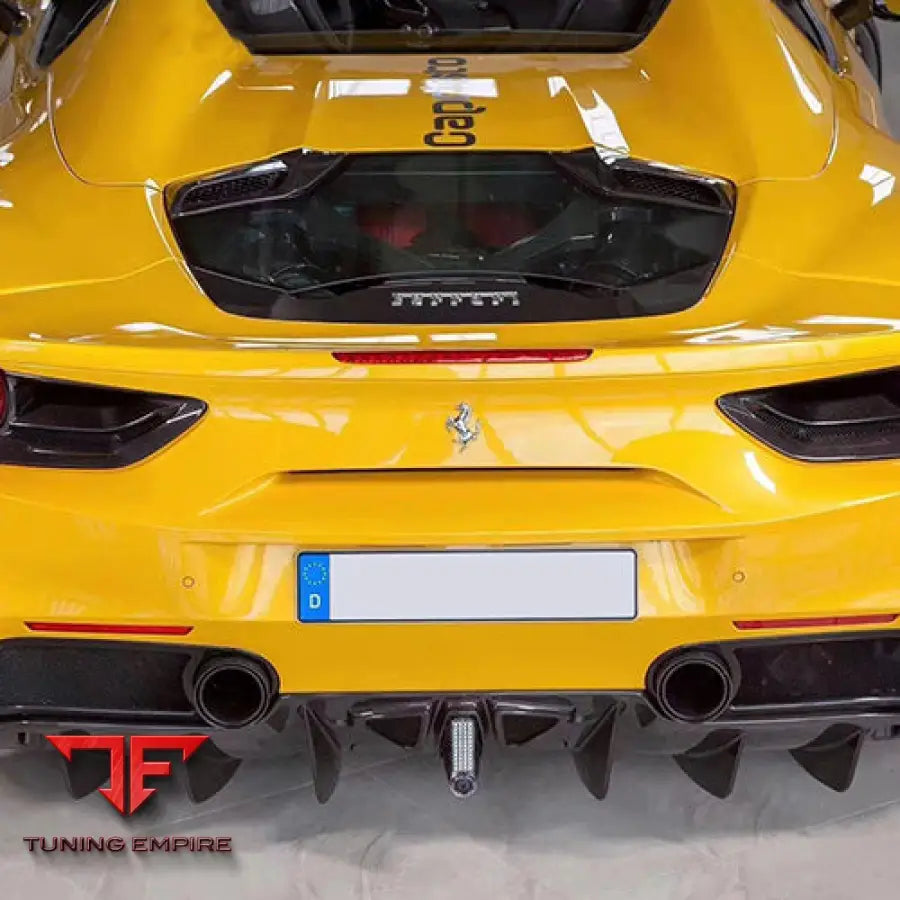 Ferrari 488 SC Style Carbon Fiber Parts