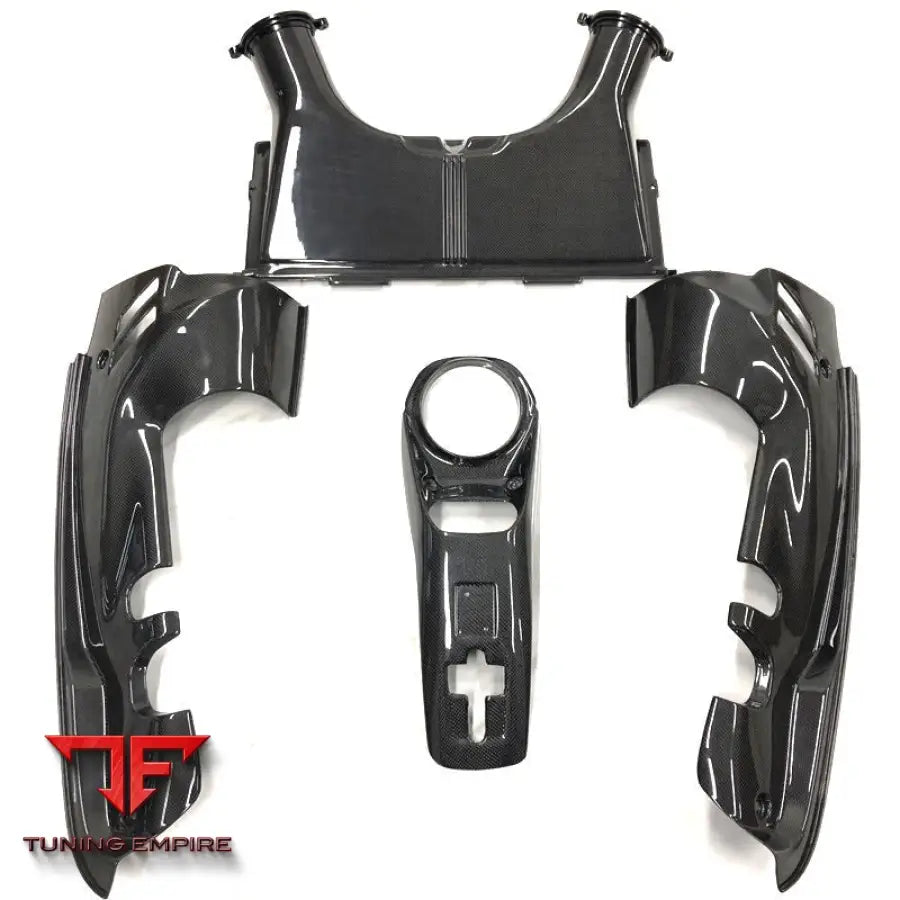 FERRARI 488 CONVERTIBLE CARBON FIBER REAR ENGINE BAY COVER INTERIOR PANEL