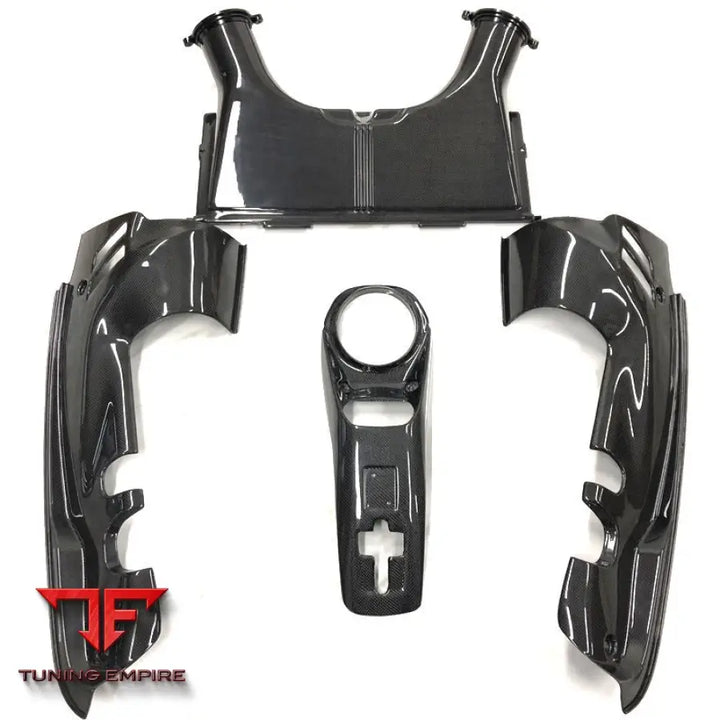 FERRARI 488 CONVERTIBLE CARBON FIBER REAR ENGINE BAY COVER INTERIOR PANEL