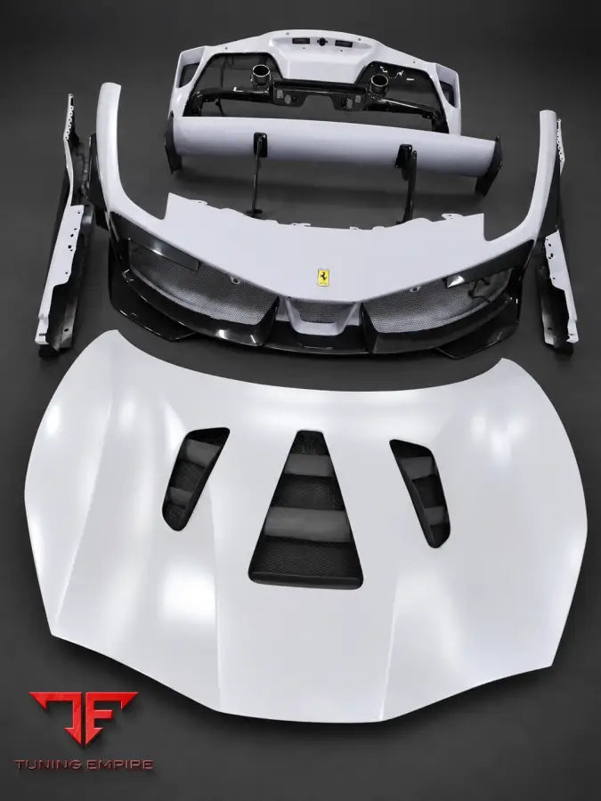 FERRARI 488 EVO PISTA RACE DRY CARBON BODY KIT