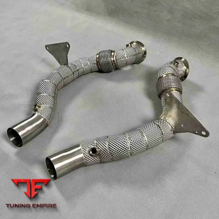 FERRARI 488 EXHAUST DOWNPIPES