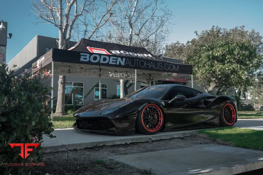 FERRARI 488 FORGED WHEELS AND EXHAUST SYSTEM