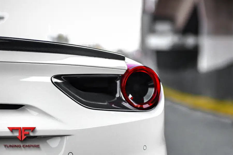FERRARI 488 GTB BKSS STYLE CARBON FIBER TRUNK SPOILER BSD