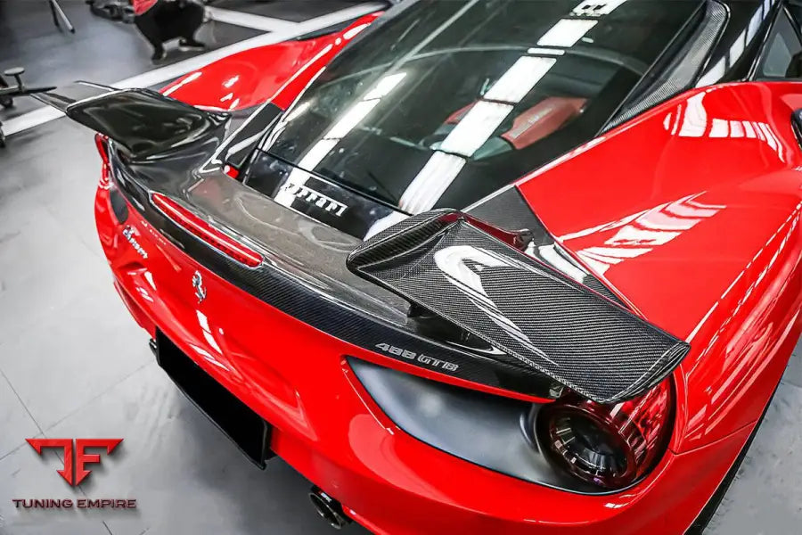 FERRARI 488 GTB MSY STYLE TRUNK WING SPOILER BSD
