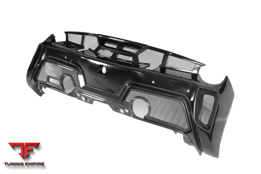 FERRARI 488 GTB CHALLENGE EVO MODENA STYLE REAR BUMPER WITH DECK LID WING & DIFFUSER & WING BSD