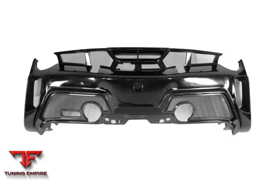 FERRARI 488 GTB CHALLENGE EVO MODENA STYLE REAR BUMPER WITH DECK LID WING & DIFFUSER & WING BSD