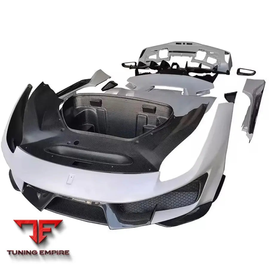 FERRARI 488 GTB PISTA CARBON FIBER PARTS