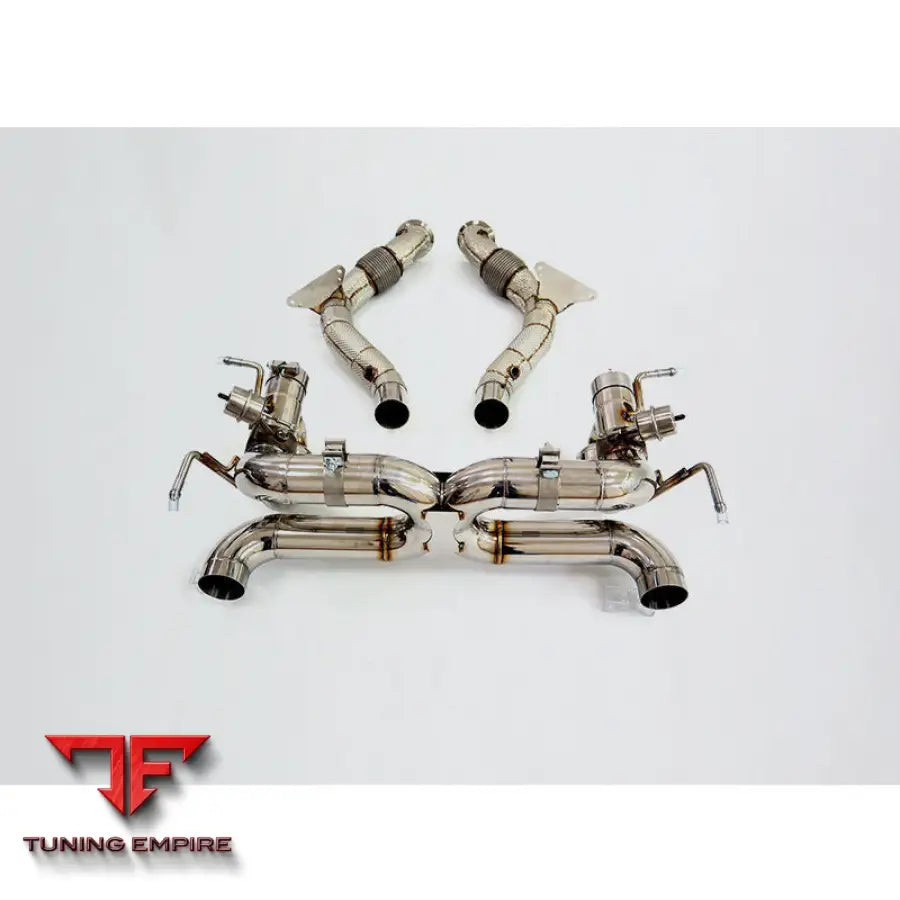 FERRARI 488 GTB/Pista F142M 3.9T CATBACK RAZOR EXHAUST DOWNPIPE