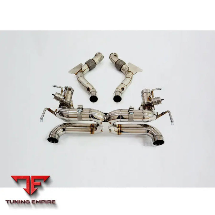 FERRARI 488 GTB/Pista F142M 3.9T CATBACK RAZOR EXHAUST DOWNPIPE
