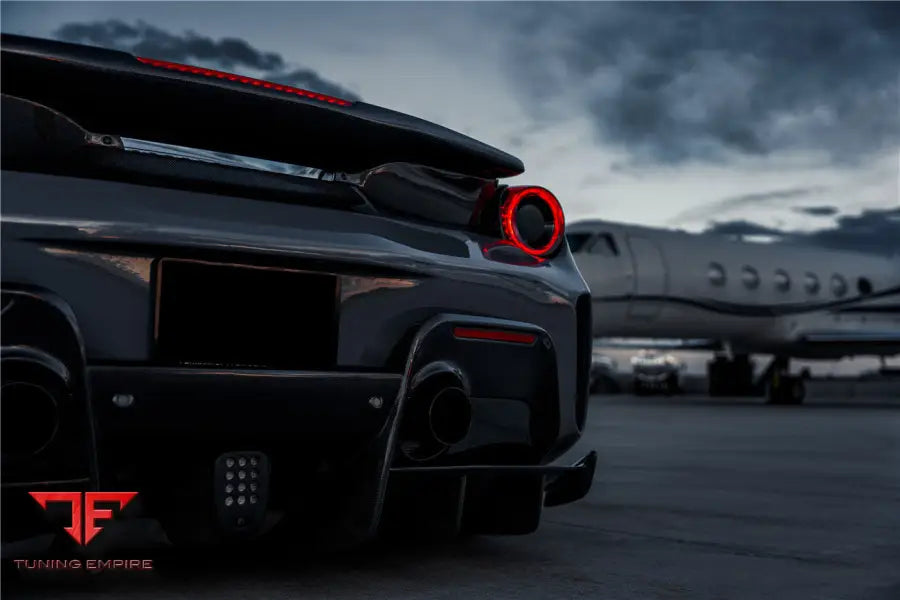 FERRARI 488 GTB PISTA STYLE REAR BUMPER & WING BSD