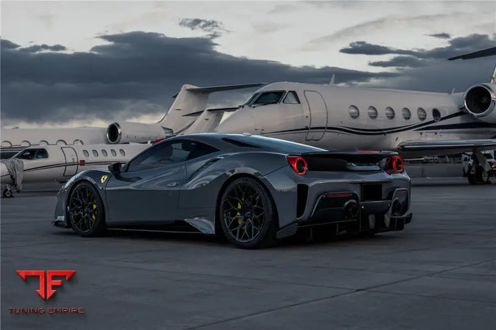 FERRARI 488 GTB PISTA STYLE REAR BUMPER & WING BSD