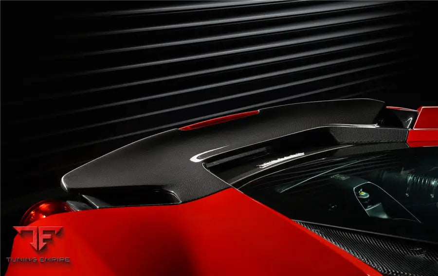 FERRARI 488 GTB PISTA STYLE REAR BUMPER & WING BSD