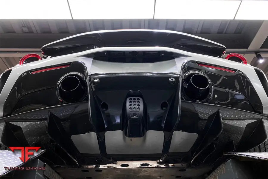 FERRARI 488 GTB PISTA STYLE REAR BUMPER & WING BSD
